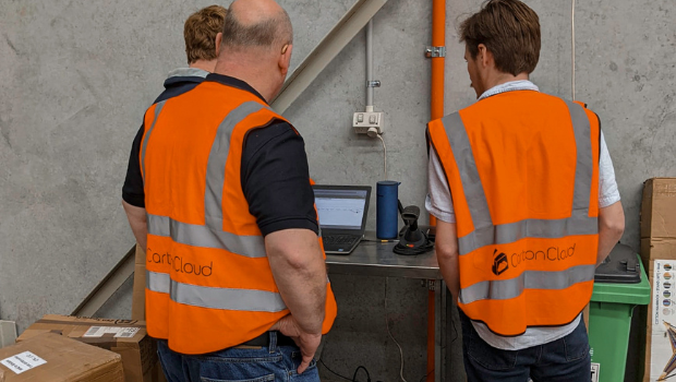 CartonCloud implementation specialists on site