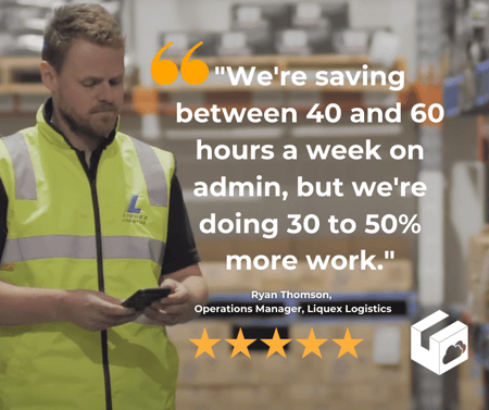 Liquex logistics cartoncloud